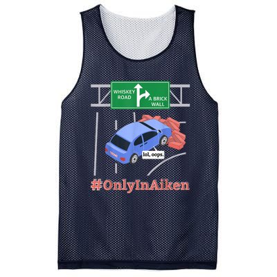 Aiken, SC, Brick Wall Meme Mesh Reversible Basketball Jersey Tank