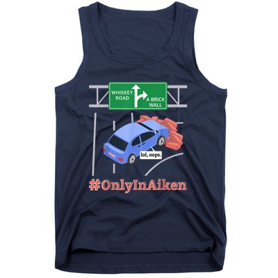 Aiken, SC, Brick Wall Meme Tank Top