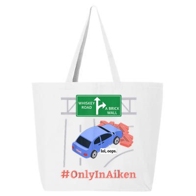 Aiken, SC, Brick Wall Meme 25L Jumbo Tote