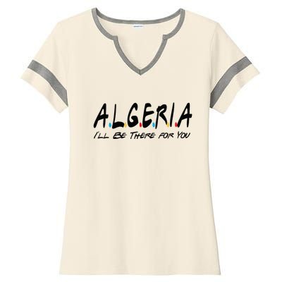 Algeria Supporter Bulk Gifts Algeria Lover Ladies Halftime Notch Neck Tee