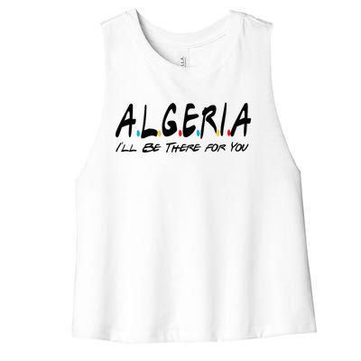 Algeria Supporter Bulk Gifts Algeria Lover Women's Racerback Cropped Tank