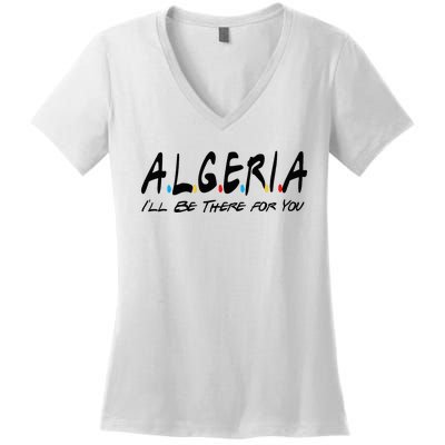 Algeria Supporter Bulk Gifts Algeria Lover Women's V-Neck T-Shirt