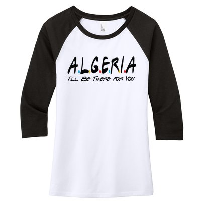 Algeria Supporter Bulk Gifts Algeria Lover Women's Tri-Blend 3/4-Sleeve Raglan Shirt