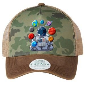 Astronaut Space Balloons Moon Mars Planets Astronaut Legacy Tie Dye Trucker Hat