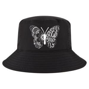 Anti Social Butterfly Introvert Funny Sarcastic Cool Comfort Performance Bucket Hat