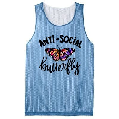 Anti Social Butterfly Mesh Reversible Basketball Jersey Tank