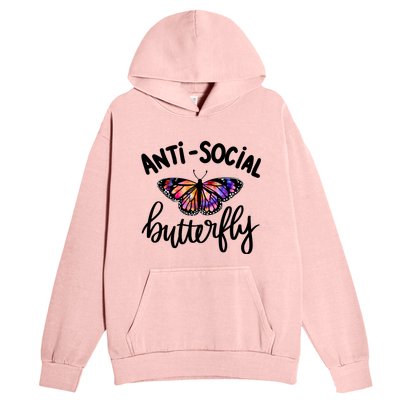 Anti Social Butterfly Urban Pullover Hoodie