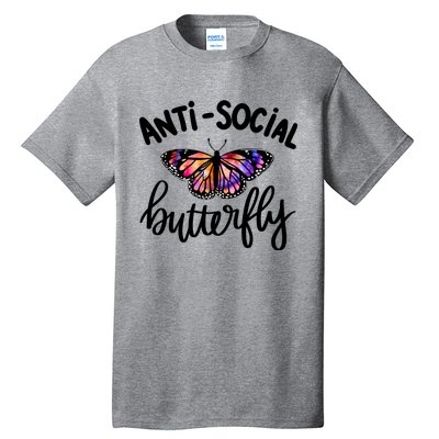 Anti Social Butterfly Tall T-Shirt