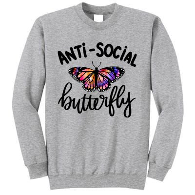 Anti Social Butterfly Tall Sweatshirt