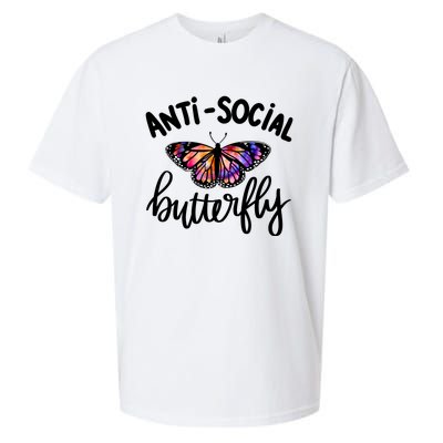 Anti Social Butterfly Sueded Cloud Jersey T-Shirt