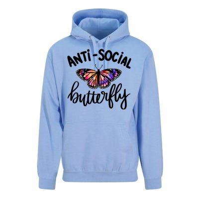 Anti Social Butterfly Unisex Surf Hoodie