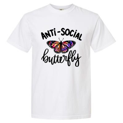 Anti Social Butterfly Garment-Dyed Heavyweight T-Shirt