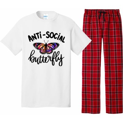 Anti Social Butterfly Pajama Set