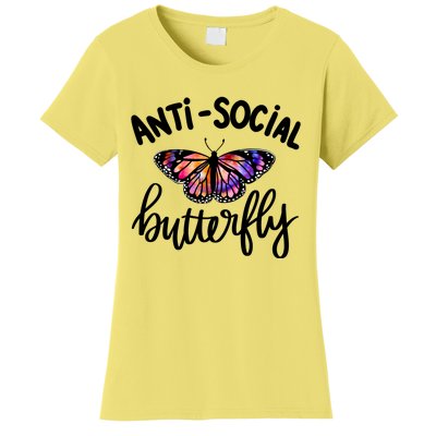 Anti Social Butterfly Women's T-Shirt