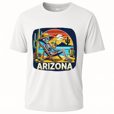 Arizona Skeleton Bone Dry Heat Performance Shirt
