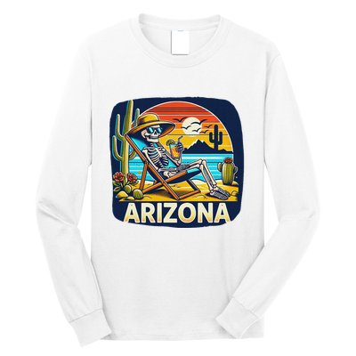 Arizona Skeleton Bone Dry Heat Long Sleeve Shirt
