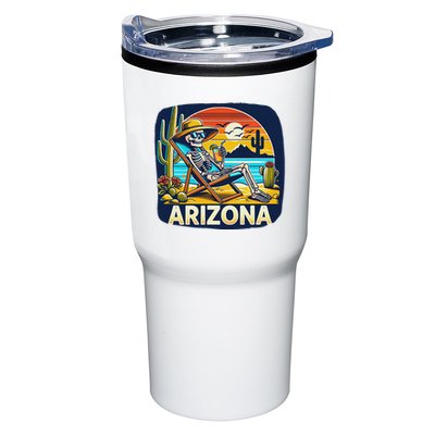 Arizona Skeleton Bone Dry Heat Tumbler