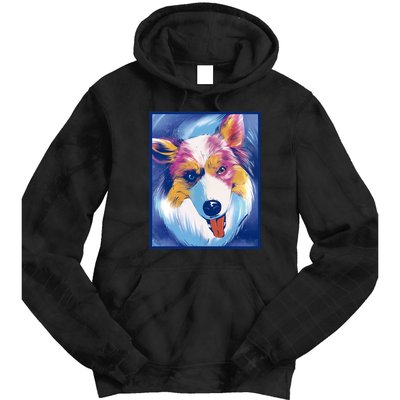 Australian Shepherd Colorful Dog Tie Dye Hoodie