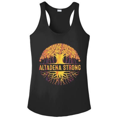 Altadena Strong California Ladies PosiCharge Competitor Racerback Tank