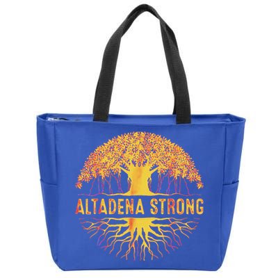 Altadena Strong California Zip Tote Bag
