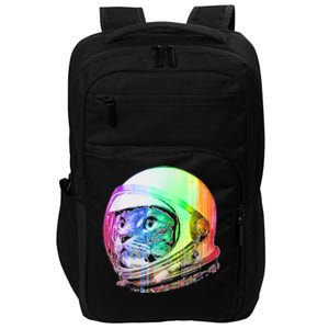 Astronaut Space Cat (Digital Rainbow Version) Impact Tech Backpack