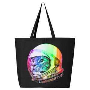 Astronaut Space Cat (Digital Rainbow Version) 25L Jumbo Tote