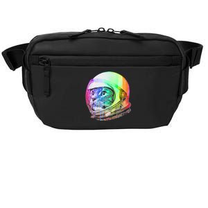 Astronaut Space Cat (Digital Rainbow Version) Crossbody Pack