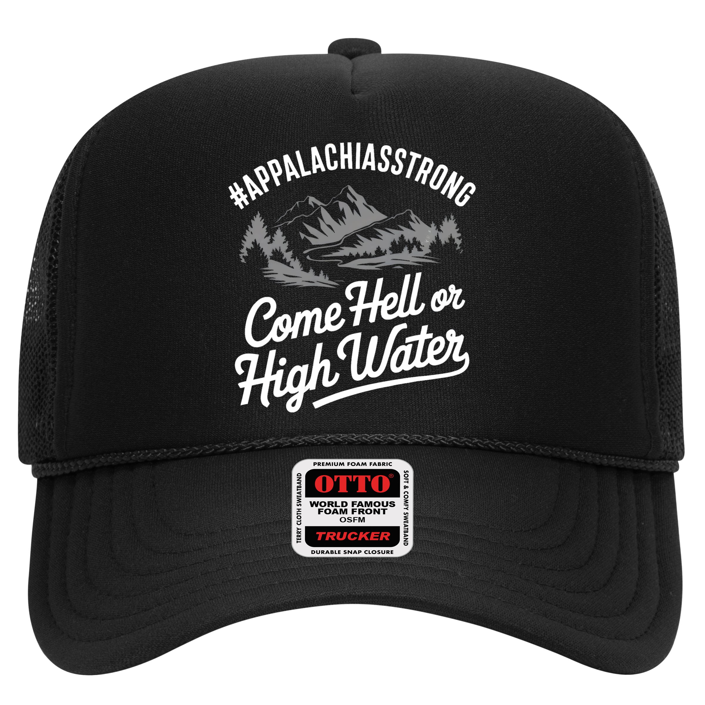 Appalachia Strong Come Hell Or High Water Mountain Nc Vn Tn Hat