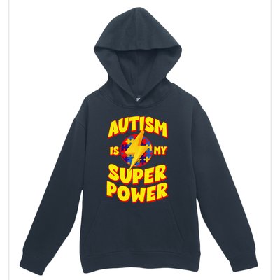 Autism Son Child Daughter Is My Superpower Urban Pullover Hoodie