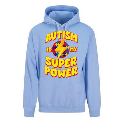 Autism Son Child Daughter Is My Superpower Unisex Surf Hoodie