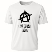 Anarchy Sign Chaos Punks Punk Rock Anarchy Cooling Performance Crew T-Shirt