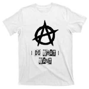 Anarchy Sign Chaos Punks Punk Rock Anarchy T-Shirt