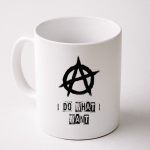 Anarchy Sign Chaos Punks Punk Rock Anarchy Coffee Mug