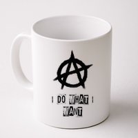Anarchy Sign Chaos Punks Punk Rock Anarchy Mug