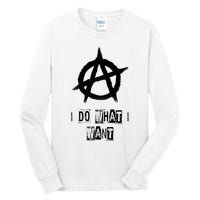 Anarchy Sign Chaos Punks Punk Rock Anarchy Tall Long Sleeve T-Shirt