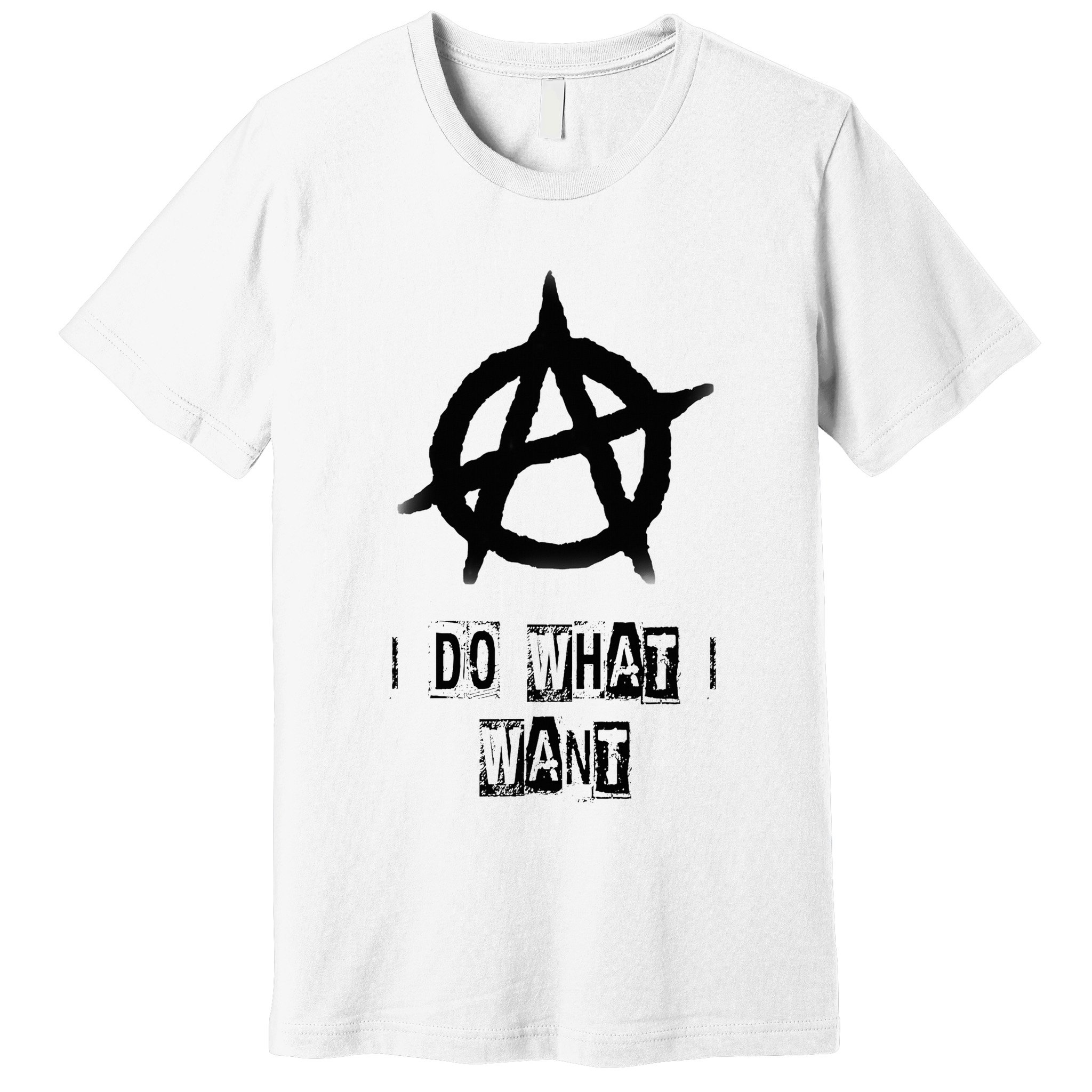 Anarchy Sign Chaos Punks Punk Rock Anarchy Premium T-Shirt