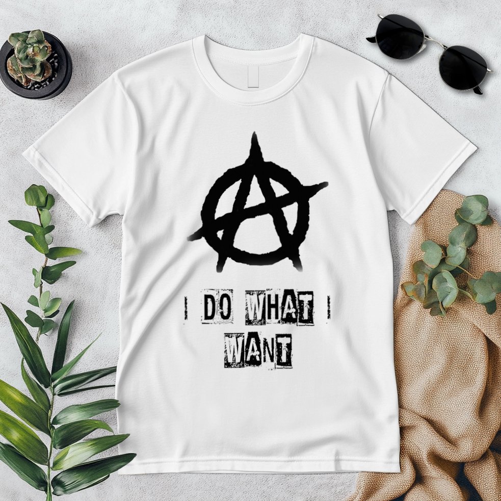 Anarchy Sign Chaos Punks Punk Rock Anarchy Premium T-Shirt