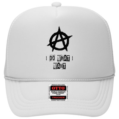 Anarchy Sign Chaos Punks Punk Rock Anarchy Trucker Hat