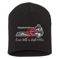 Appalachia Strong Come Hell Or High Water Mountain Short Acrylic Beanie