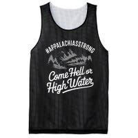 Appalachia Strong Come Hell Or High Water Mountain Nc Vn Tn Mesh Reversible Basketball Jersey Tank