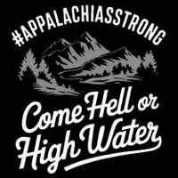 Appalachia Strong Come Hell Or High Water Mountain Nc Vn Tn Wool Snapback Cap
