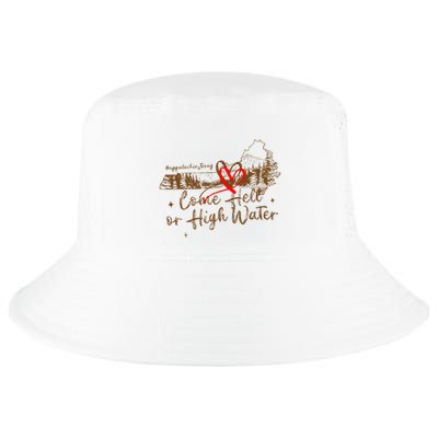 Appalachia Strong Come Hell Or High Water Hurricane Cool Comfort Performance Bucket Hat