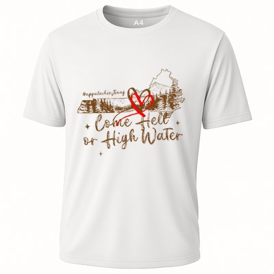 Appalachia Strong Come Hell Or High Water Hurricane Performance Shirt