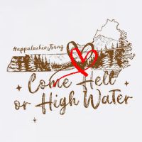 Appalachia Strong Come Hell Or High Water Hurricane Cooling Performance Crew T-Shirt