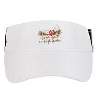 Appalachia Strong Come Hell Or High Water Hurricane Adult Drive Performance Visor