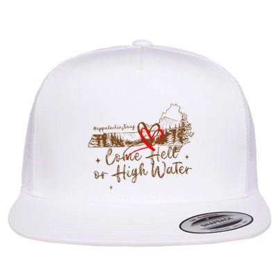 Appalachia Strong Come Hell Or High Water Hurricane Flatbill Hat