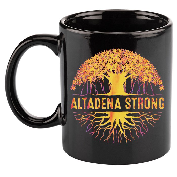 Altadena Strong California 11oz C Handle Ceramic Mug