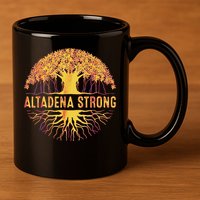 Altadena Strong California 11oz C Handle Ceramic Mug