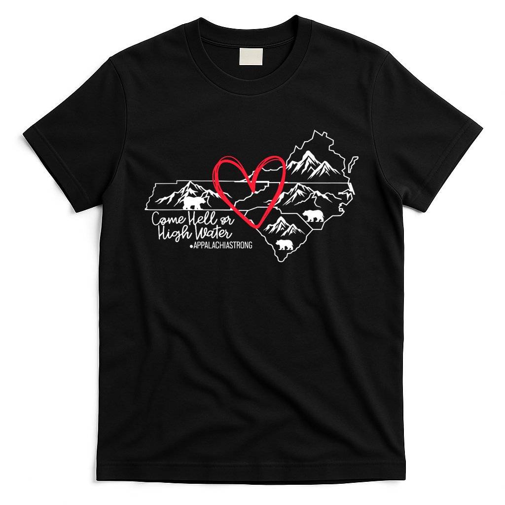 Appalachia Strong Come Hell Or High Water United Mountain T-Shirt
