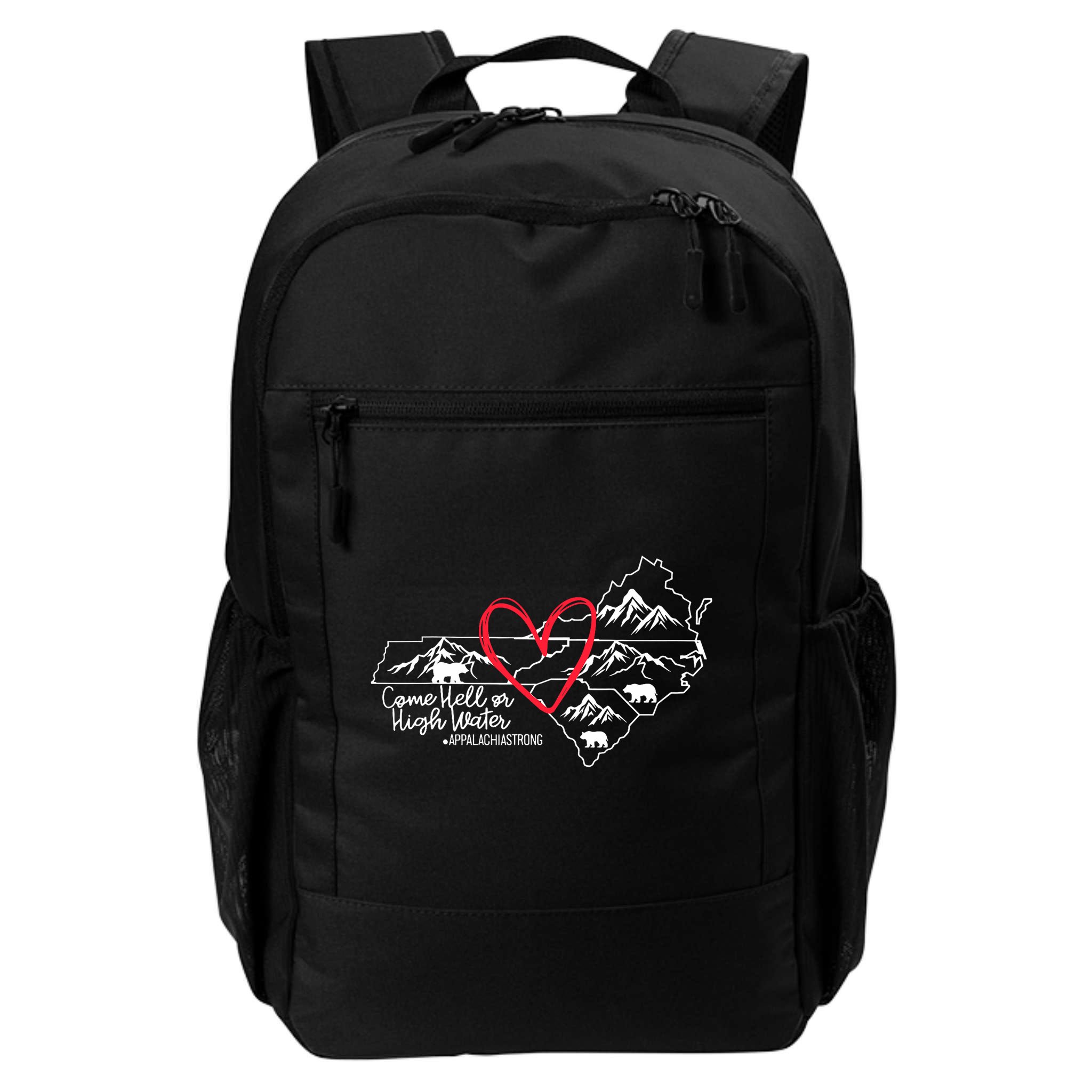 Appalachia Strong Come Hell Or High Water United Mountain Backpack